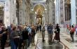 (Rome) Inside St Peter's Basilica