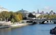 (Paris) Pont Saint Michel - looking towards Notre Dame Cathederal