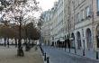 (Paris) Place de la Square Dauphine - the Dauphine's residence is on the right