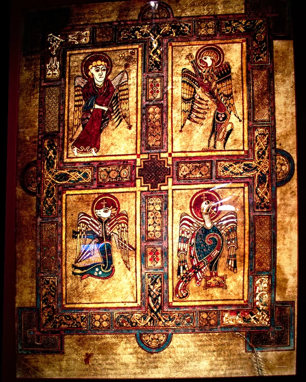 Illustration from The Book of Kells