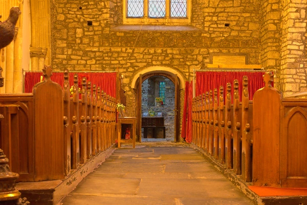 Inside St Audoen's Church