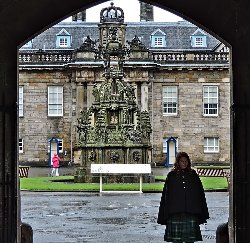 Entrance to Holyroodhouse
